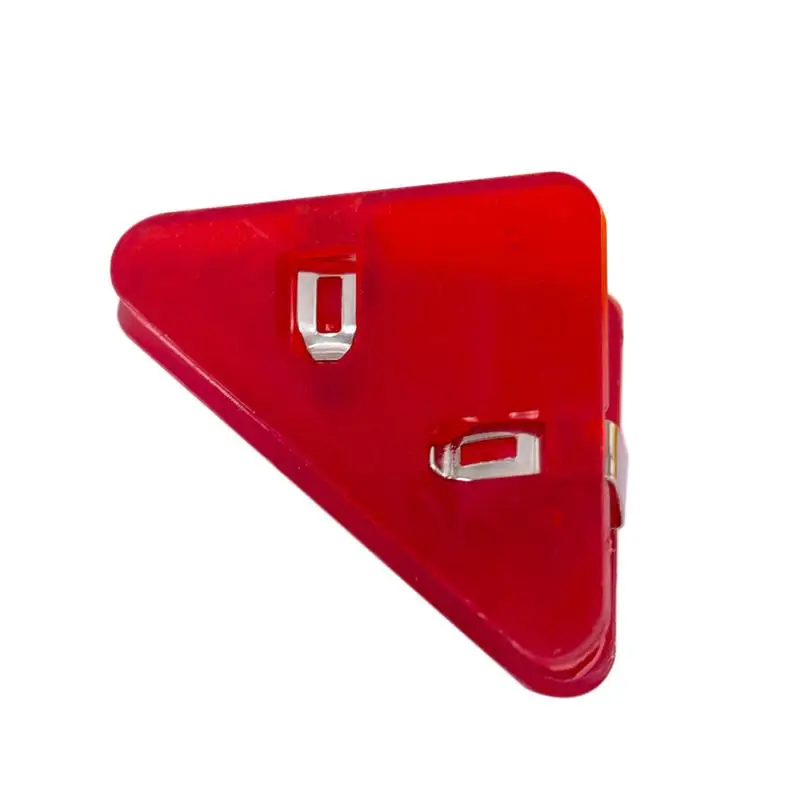 Kawaii 5-1 шт. треугольные Угловые зажимы для файлов, зажимы для файлов, индекса, фотографии, держатель для страниц, корейские канцелярские принадлежности, органайзер для офиса и стола