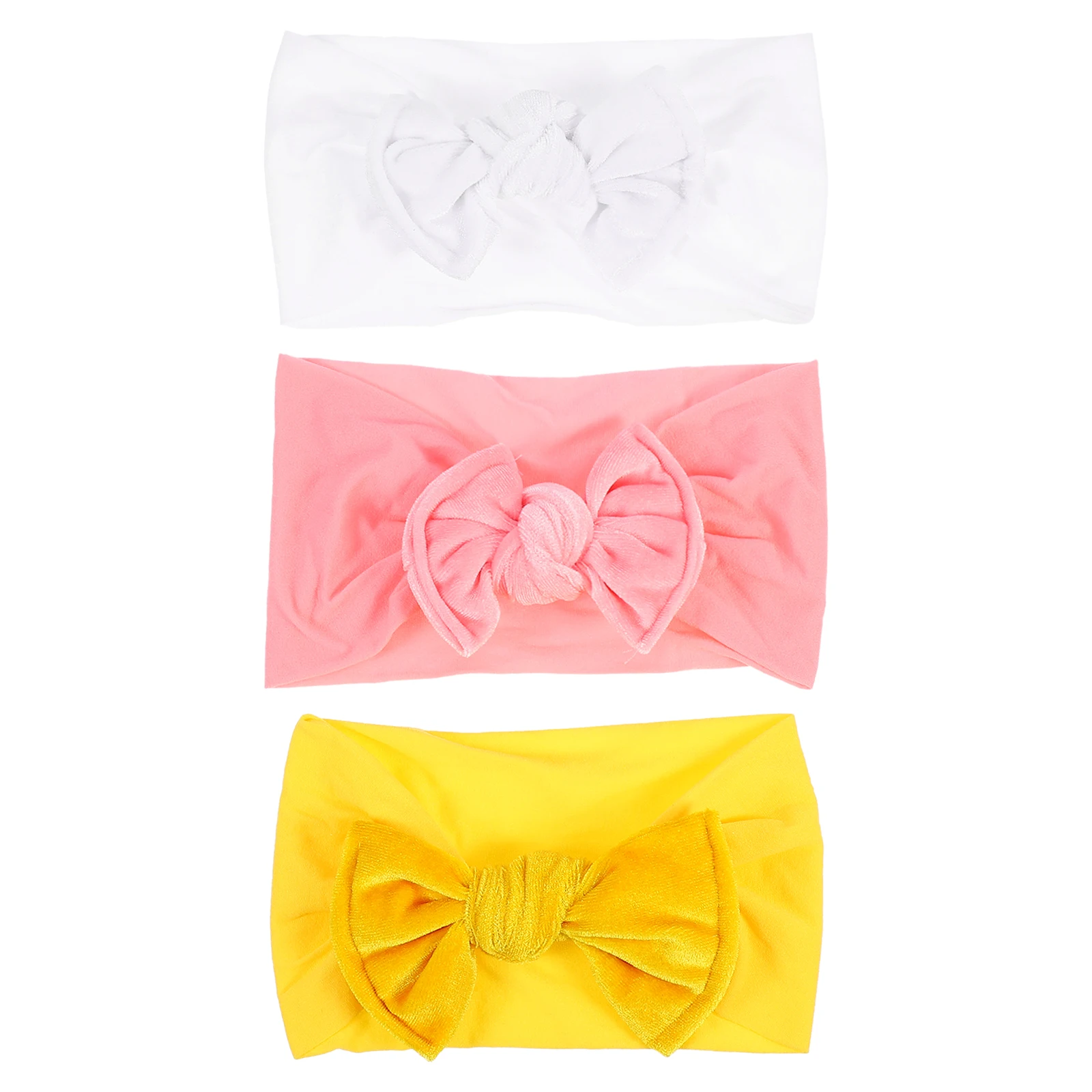 

3 pcs Nylon Bands Decorative Headdress Accessories Headwear Nylon Hair Band Photo Prop Decorative Hair Accessories