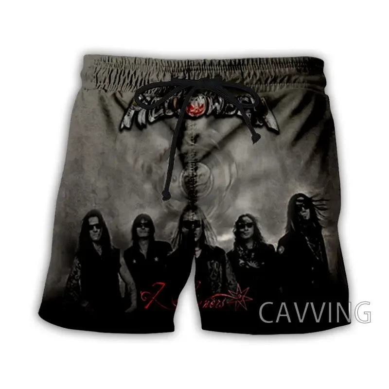 ファッション女性/男性の 3D 印刷ハロウィンバンド夏のビーチショーツストリートウェア男性速乾性 Vtion カジュアルショーツ