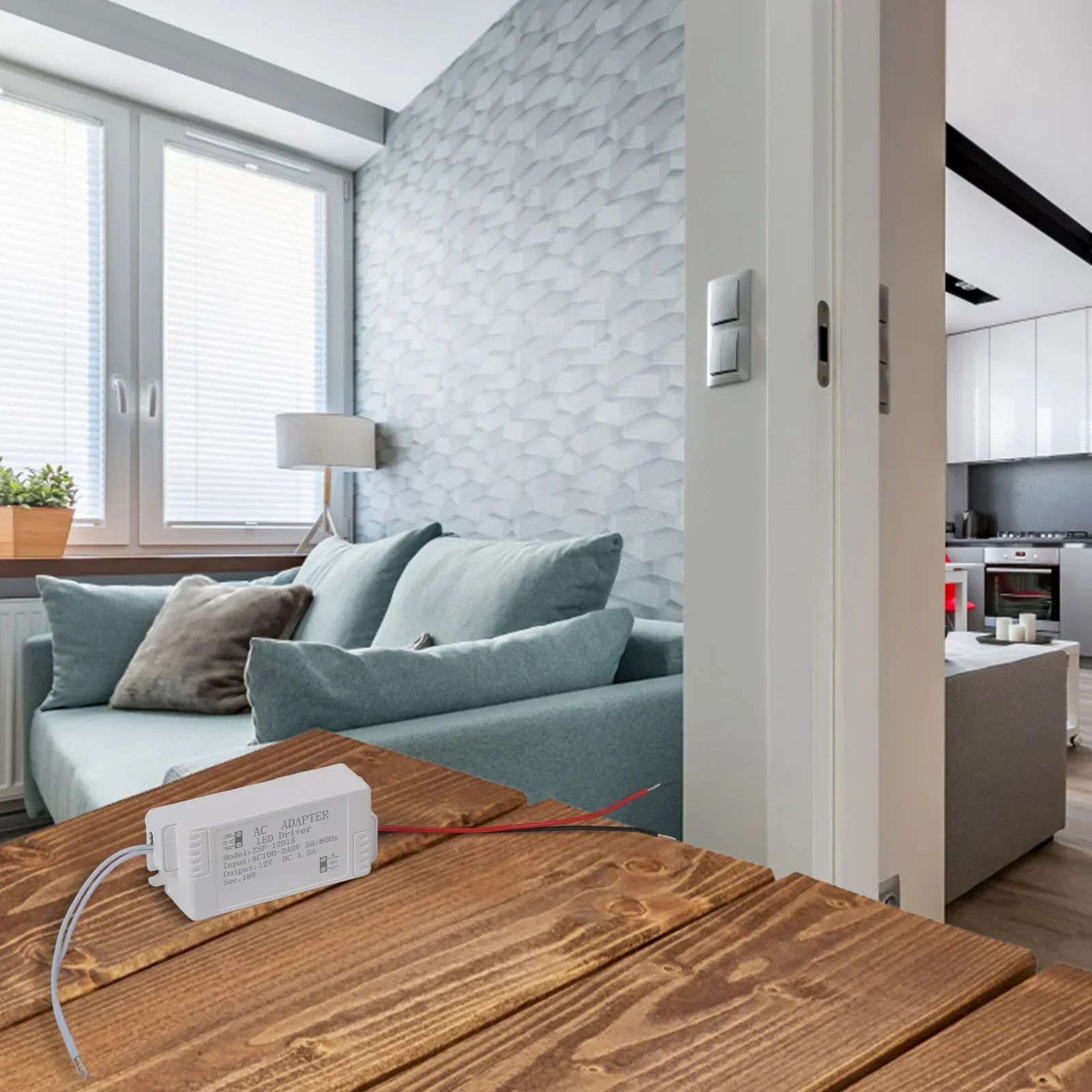 

Цвета могут быть небольшим разнице Адаптер светодиодного драйвера AC 220 240 В к постоянному току 12 В Трансформаторный источник питания Светодиодная лента