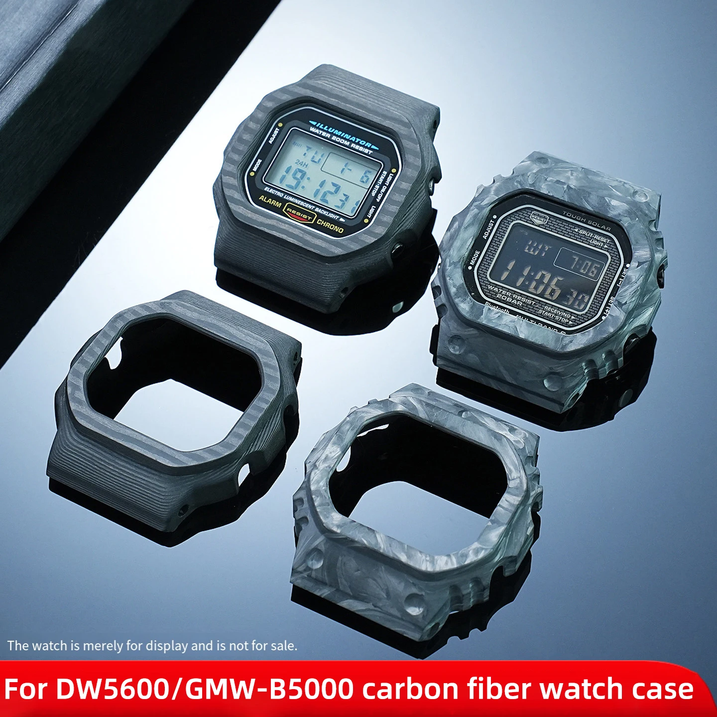 For Casio G-SHOCK 5600 3229 DW-5600 GW-B5600 GW-M5610/G-5600U 3459 GMW-B5000 MRG-B5000 lightweight modified carbon fiber case