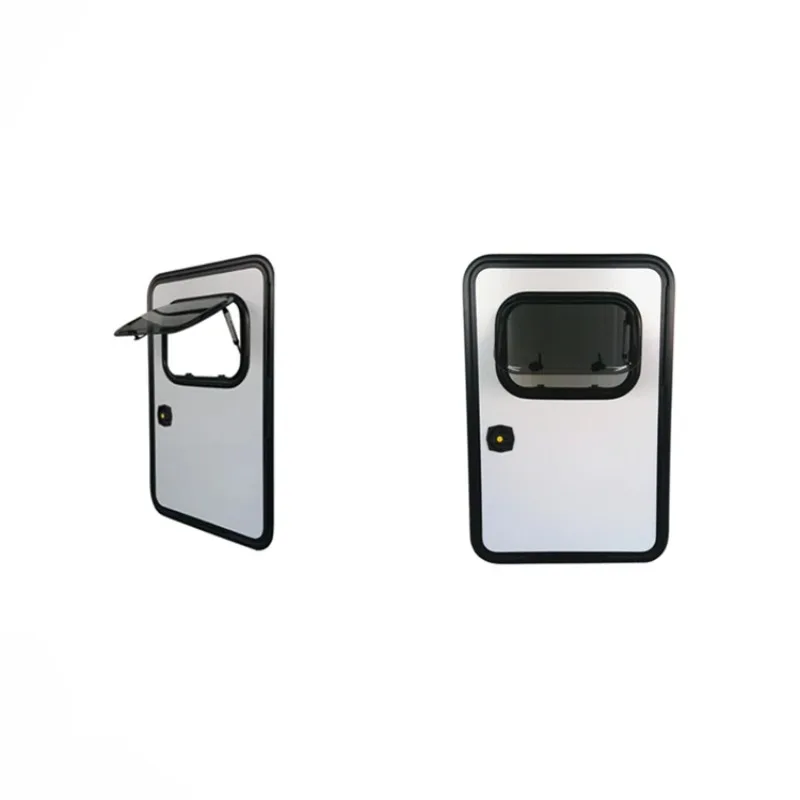 2021 Best-selling New Design Hot Sales Single Point Lock Aluminum Alloy Side Car Rv Trailer Caravan Camper Door