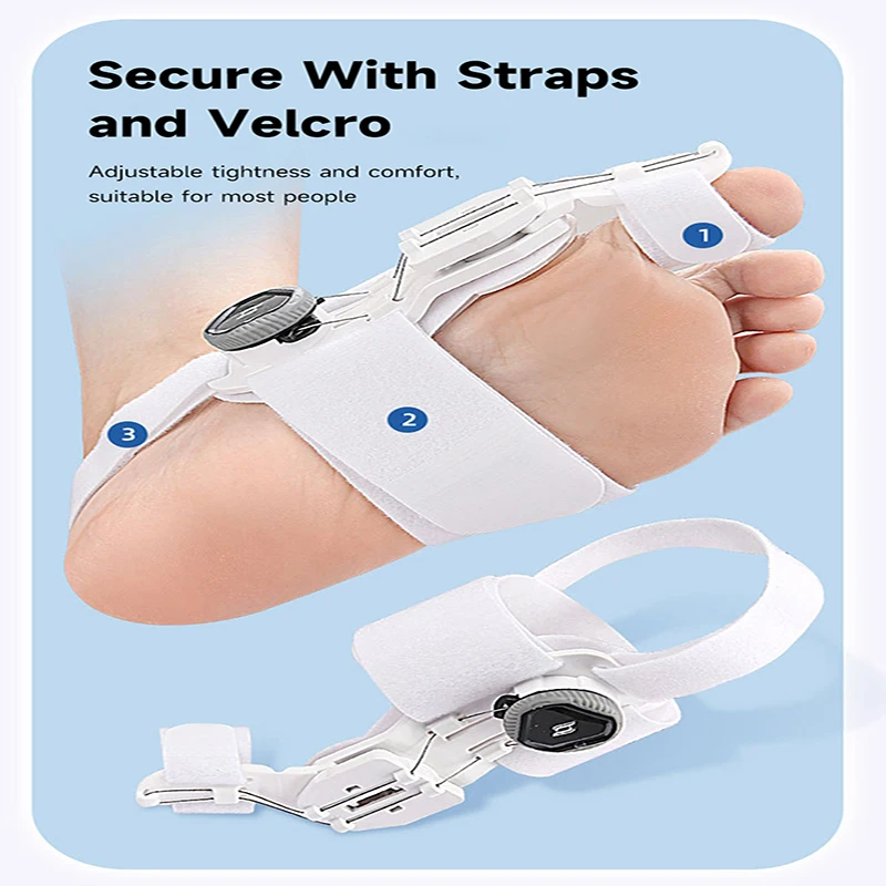 Toe Bunion Corrector Foot Hallux Valgus Orthotics Adjustable Toe Separator Straightener Feet Bone Thumb Adjuster Toe Correction