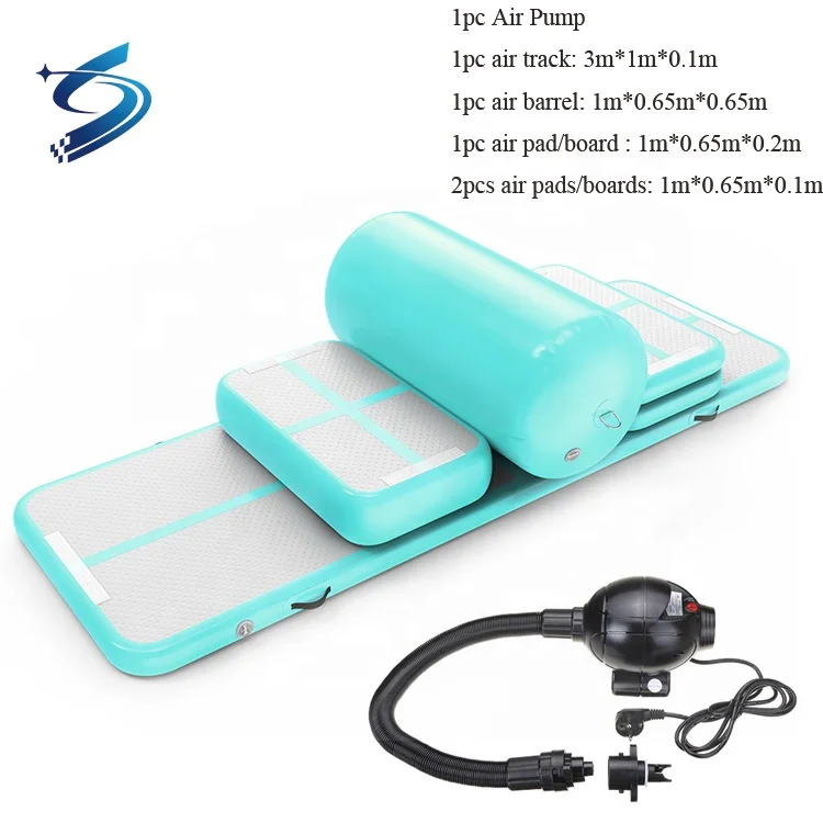 3m 4m 5m 6m 10m 12m Inflatable Airtrack Air Track Gym Equipment Gymnastics Jumping Tumbling on Water Yoga Mat for Sale