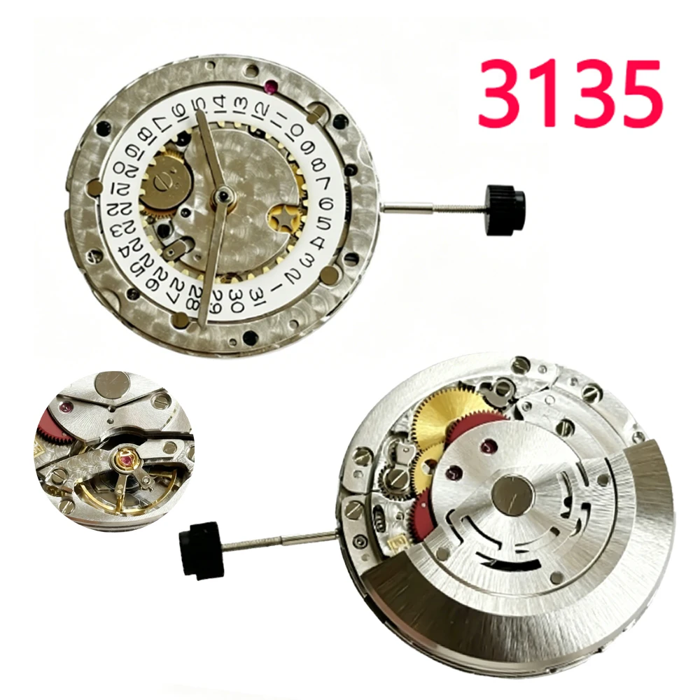 

Dandong VSF Super 3135 automatic mechanical movement blue balance wheel watch movement VS 3135 clean factory