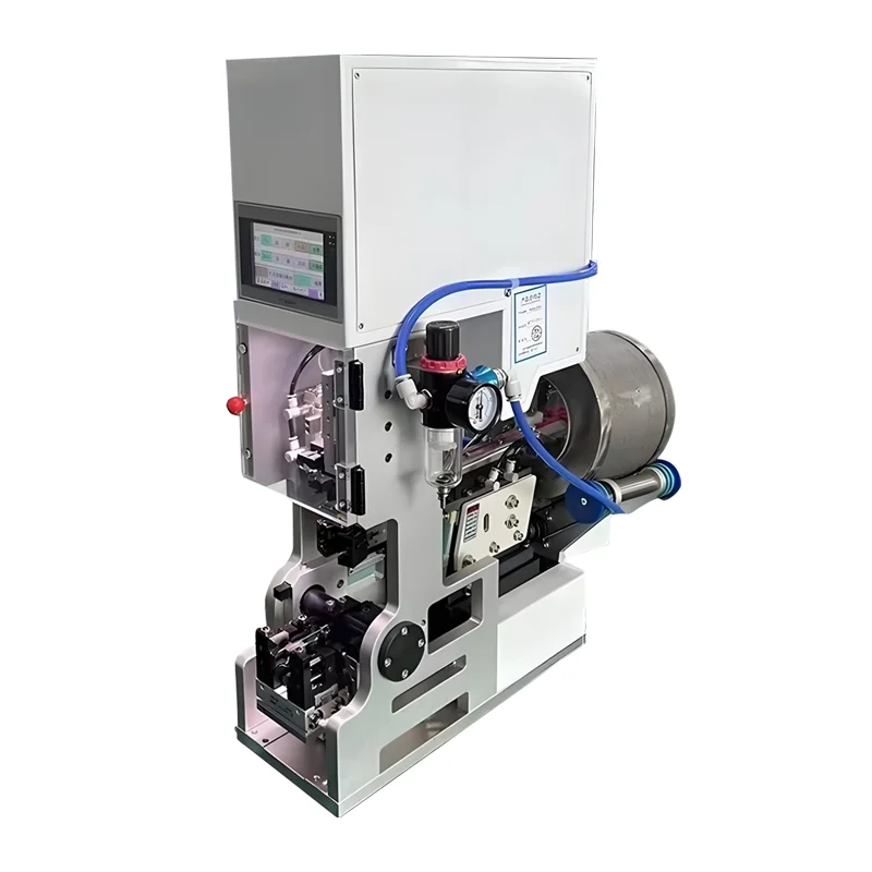 Automatic Cable Waterproof Plug Sealing Inserting Threading Wire Stripping Crimping Machine