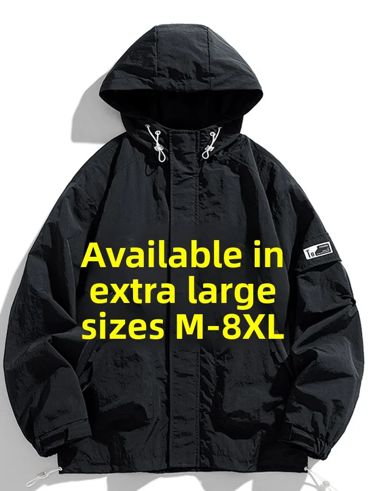 

Мужская зимняя куртка с флисовой подкладкой, больших размеров, водонепроницаемая, ветрозащитная, с капюшоном, на молнии, однотонная, повседневная верхняя одежда