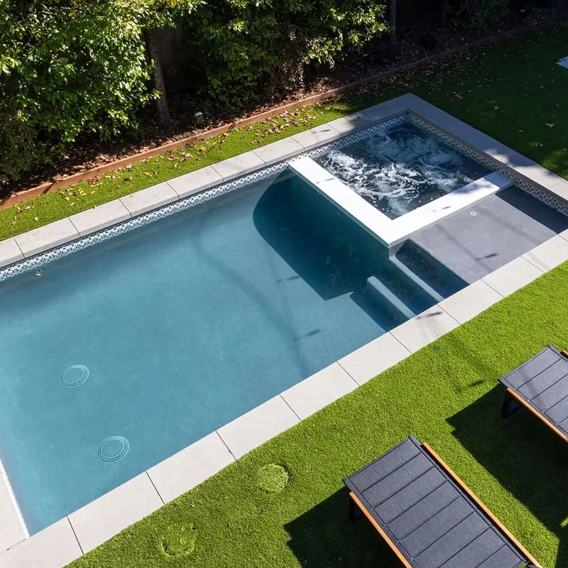 Rugged Outdoor Container Pool Tough Steel Container Swimming Pool with Drainage System for Camping or Events