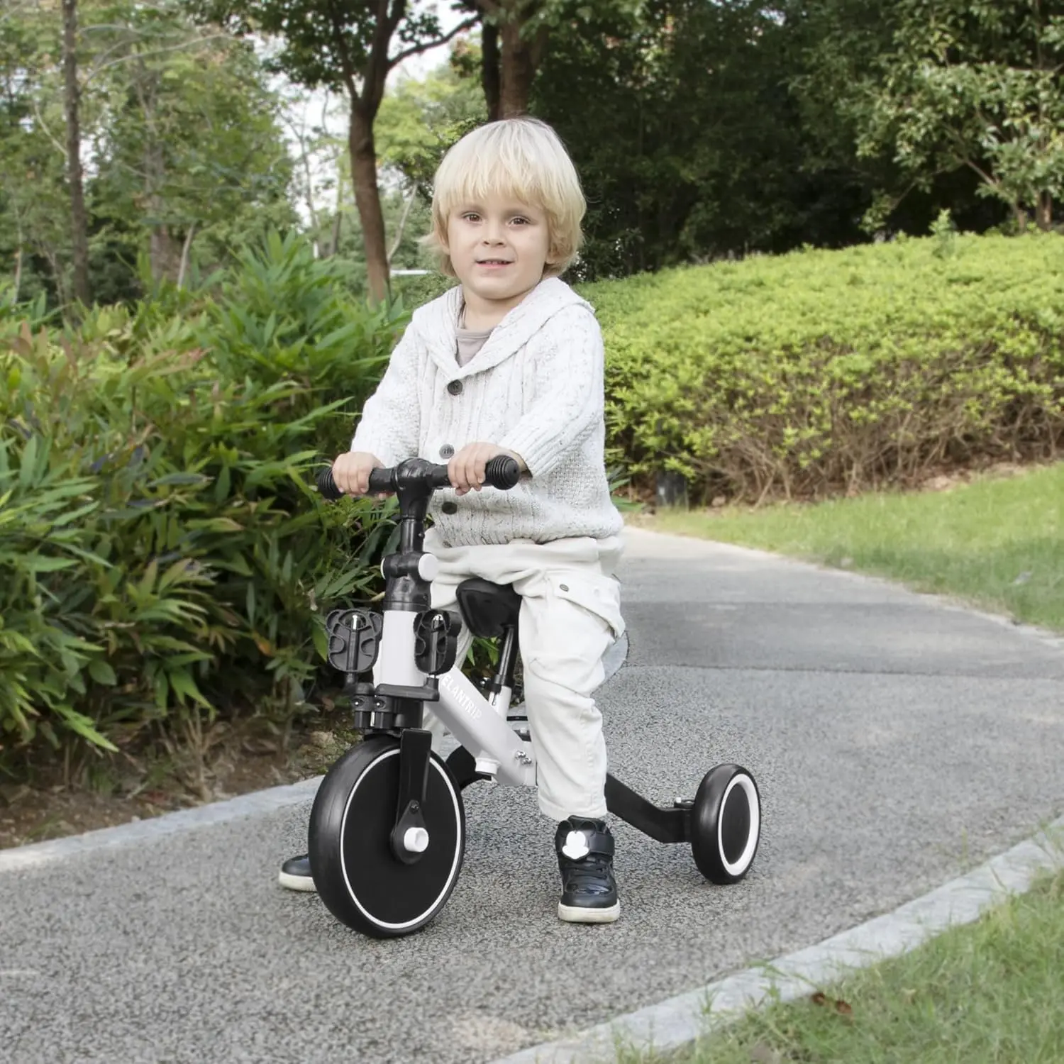 Vélo d'équilibre 5 en 1 pour enfants de 1 à 3 ans, tricycle pour tout-petits, tricycles pour enfants, meilleurs jouets pour garçons et filles, entraînement à l'équilibre