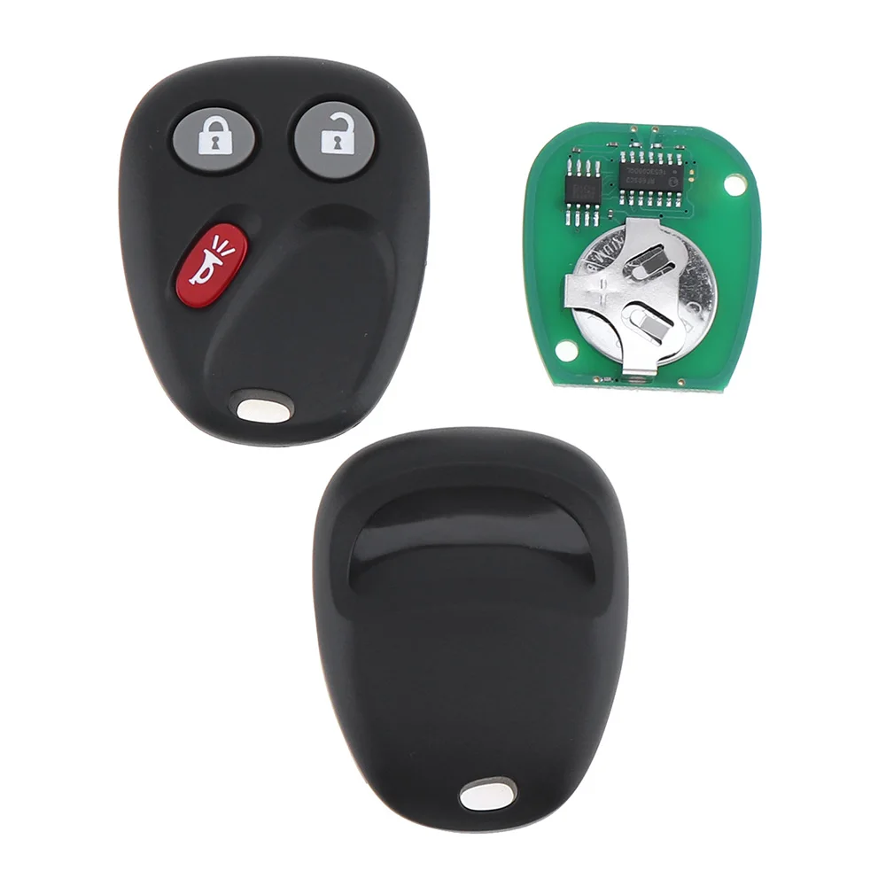 315Mhz 3 Nút Móc Treo Chìa Khóa Remote Key Fob LHJ011 Phù Hợp Với Cho GM Tahoe Silverado Yukon Sierra Tuyết Lở/Tahoe năm 2003-2006 Mới