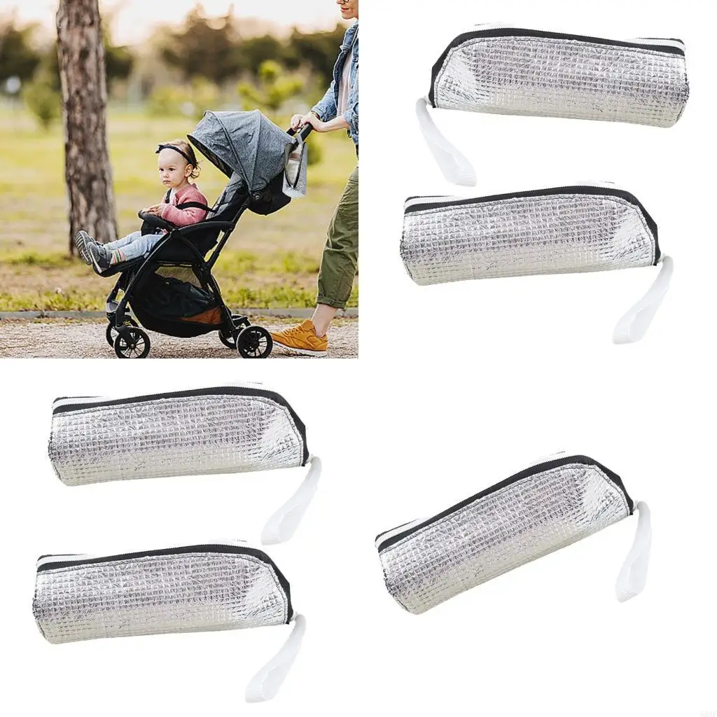 

У изоляционная сумка K8GF ежедневная портативная изоляционная мешка алюминиевая фольга Портативная банка подвеса для водяной