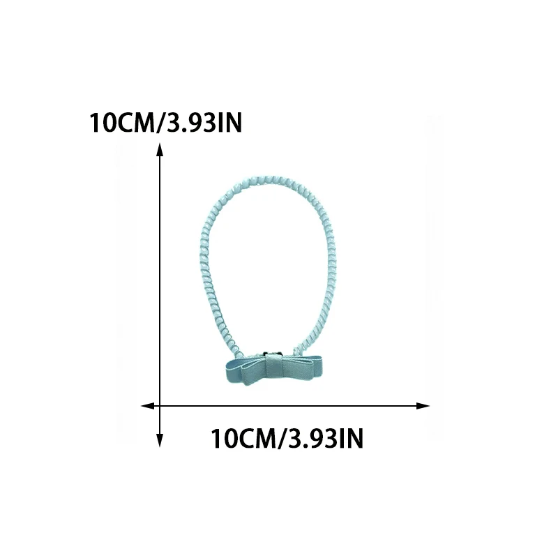 

Sweet and lovely! A versatile phone line hair cord, long hair loop, face washing hair headband, new travel hair clip headband