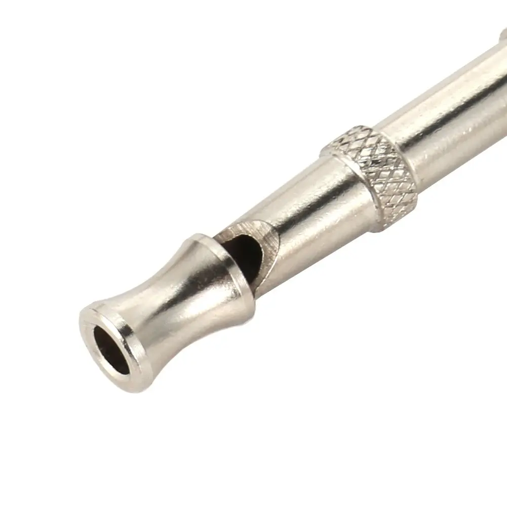 นกหวีดเสียงอัลตราโซนิคสำหรับฝึกสุนัขสีเงิน