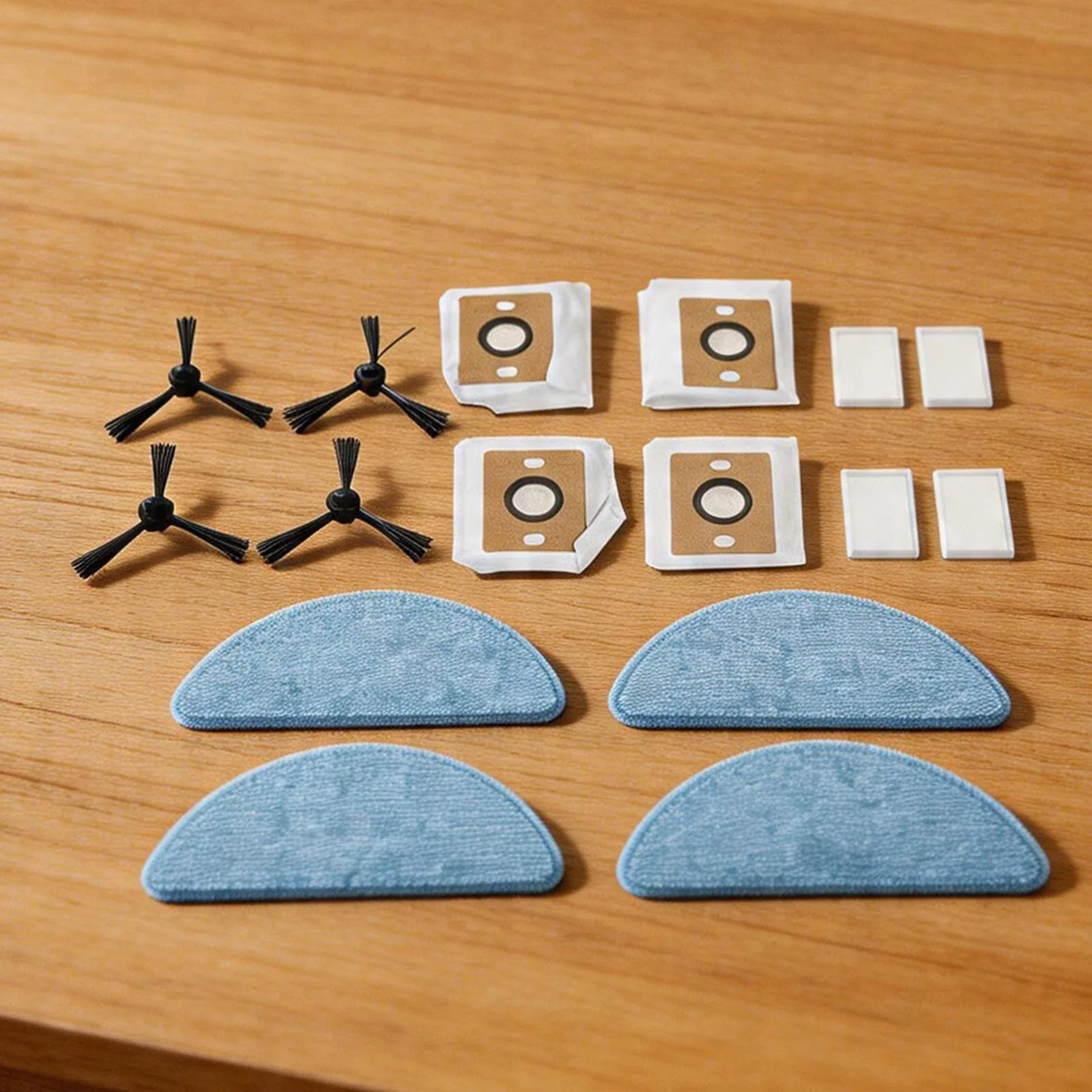 For ILIFE A12 for Pro Robot Vacuum Accessories Filters Mop Cloths Dust Bags and Side Brushes for Better Home  For