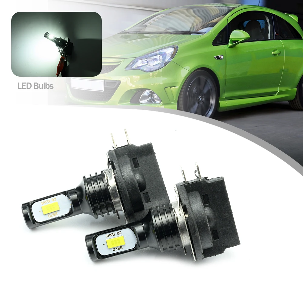 

2Pcs Auto Led Low Beam Dipped Headlight Lamp Adaptive Forward Lighting AFL Bulbs For Opel Corsa D 2011 2012 2013 2014
