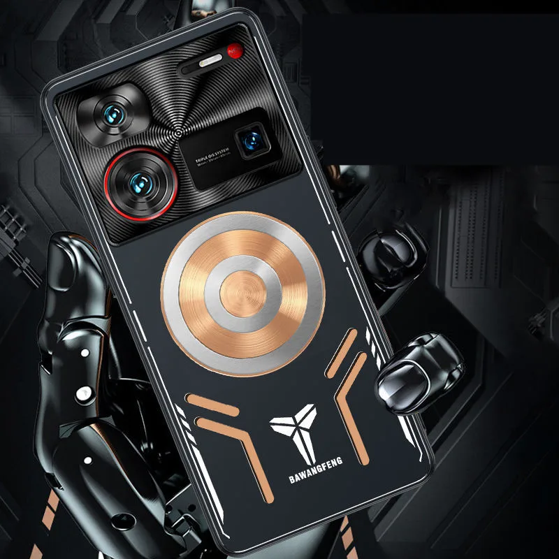 

Graphene Cooling Case For Nubia Z70 Ultra Case Heat Dissipation Magnetic Wireless Charging Metal Cover For Nubia z70 ultra