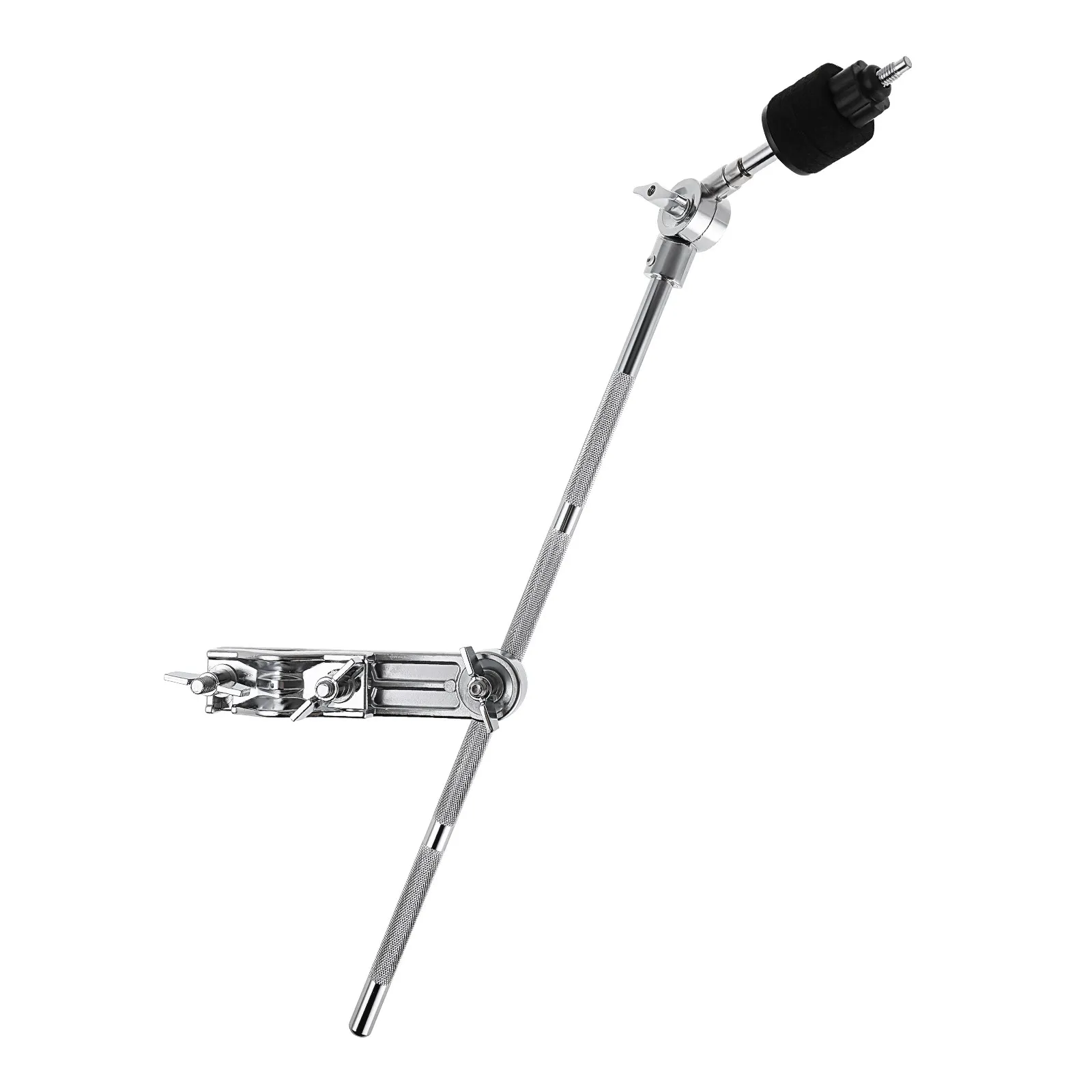 

1Pcs Drum Set Clamp Extension Adjustable Metal Boom Arm Mounting Clamp Splash Crash Effects Cymbal Replacement Parts
