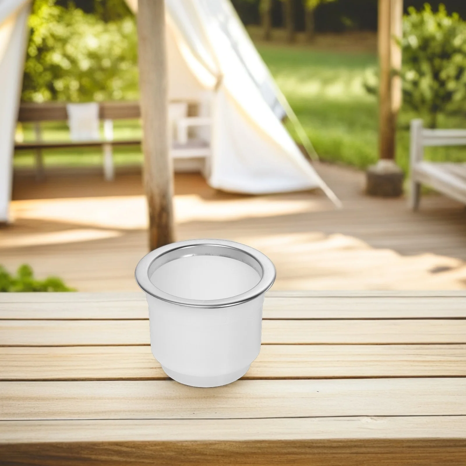 Nylon Marine Cup Holder Insert Stable Design Boat Drink Can Holder Spill-Proof Drop-in Fixing for Yacht Rv Motorhome Outdoor Use