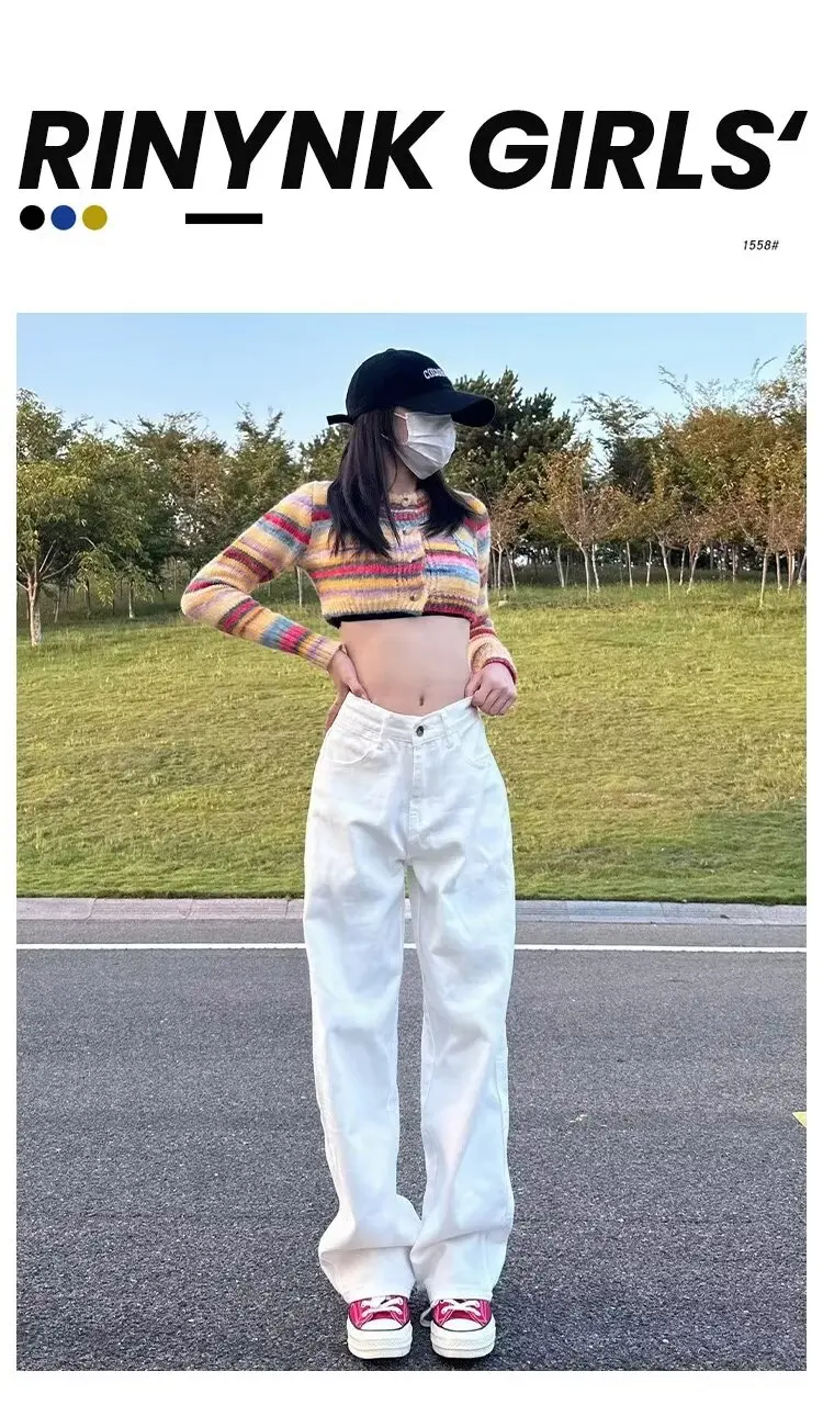 Baggy Jeans Broek Dames Dames Jeans Broek Dames Denim Vrouw Broek Dames Lentekleding Jean Shoujo Girl Style Coquette