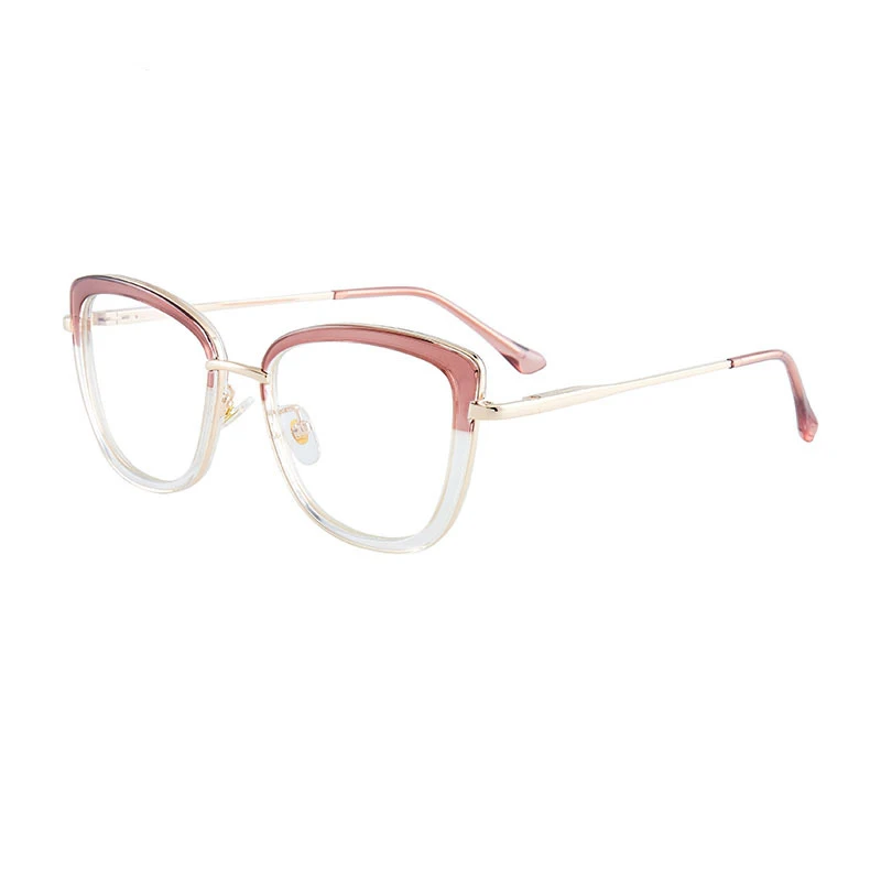 Modische bedruckte Brillengestelle für Damen, Anti-Blaulicht-Brille für Menschen mittleren Alters und ältere Menschen, trendige Brille 46957