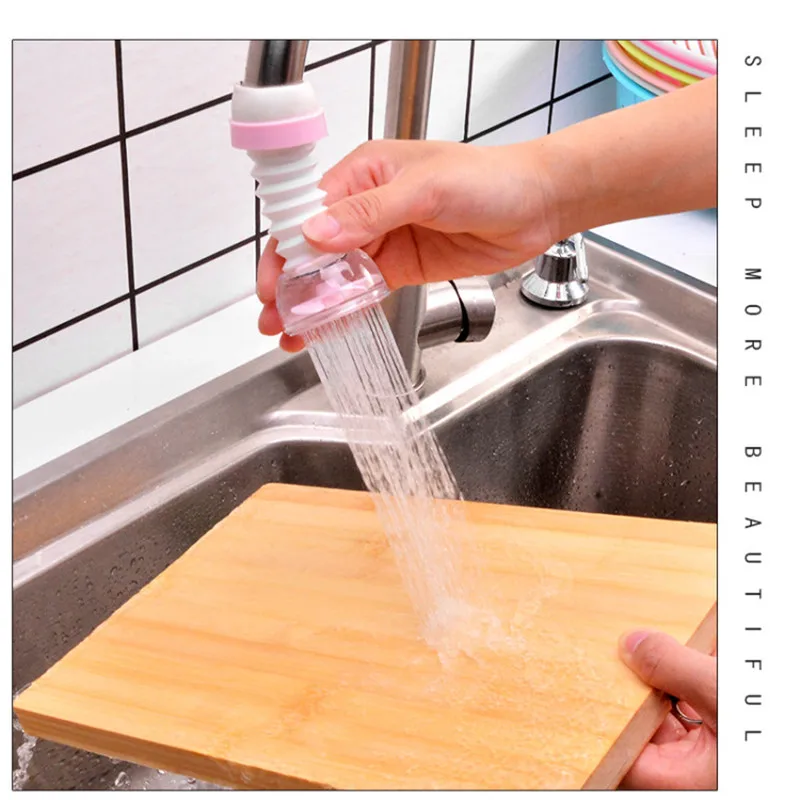 

Portable Telescopic Faucet Extender Adjustable Tap Water Saver Sprinkler Filter Anti Splash Water Saving Accessory Kitchen Tool