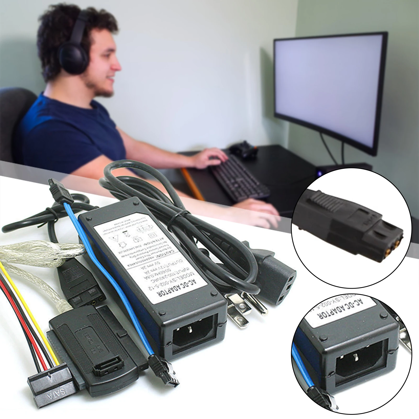 Usb 2.0 To Satas/Id… - image