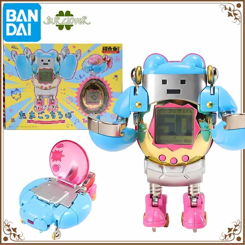 

Bandai Original CHOGOKIN TaMaGotchi CHOCOKIN TAMAGOTCHI ROBO Action Figure Toys For Boys /Girls /Kids /Christmas Gift