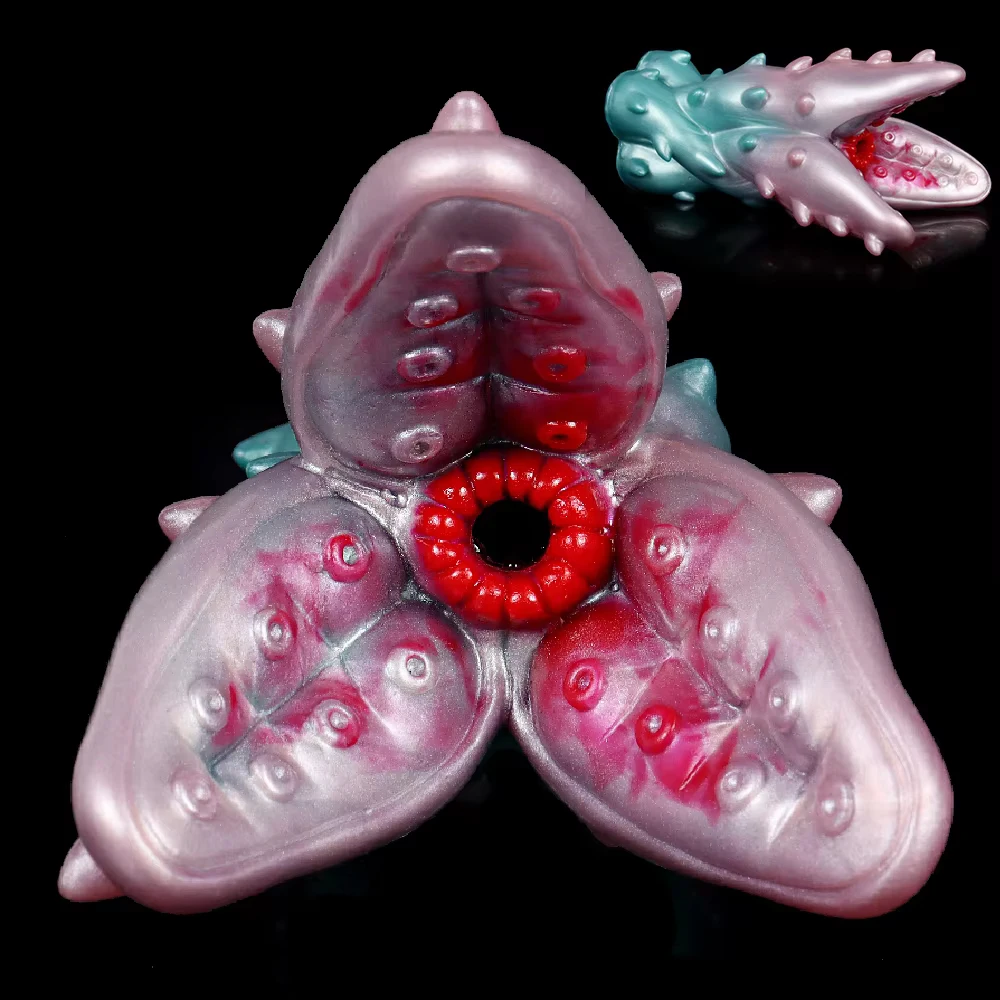 YOCY Alien Series Men Masturbator Liquid Silicone Stroker Single Hole Pocket Pussy Sex Toy For Adult 18+