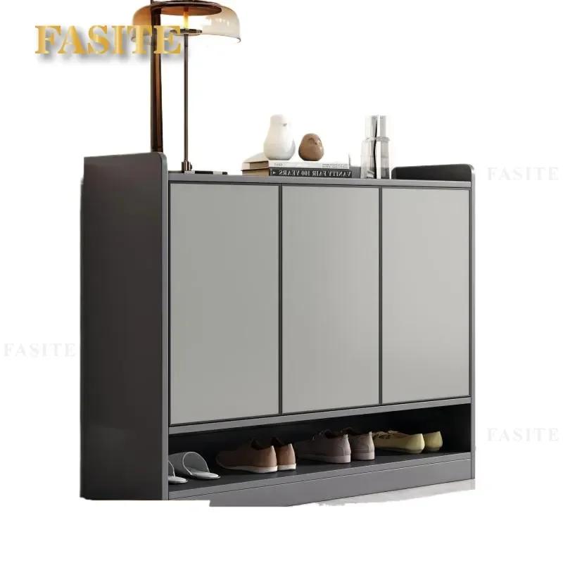 For Aluminum Alloy Shoe Cabinet Household Door Honeycomb Whole Board Storage Outdoor Waterproof Sun Protection Balcony Locker