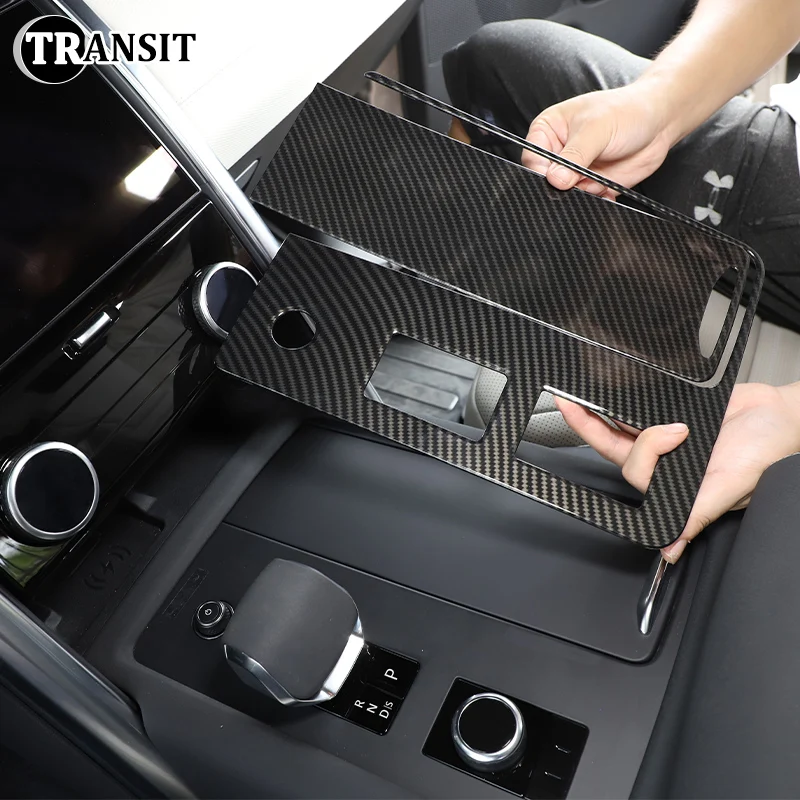 

For Land Rover Discovery 5 2021-2025 Interior Central Control Gear Panel Decorative Frame Cover Car Accessories