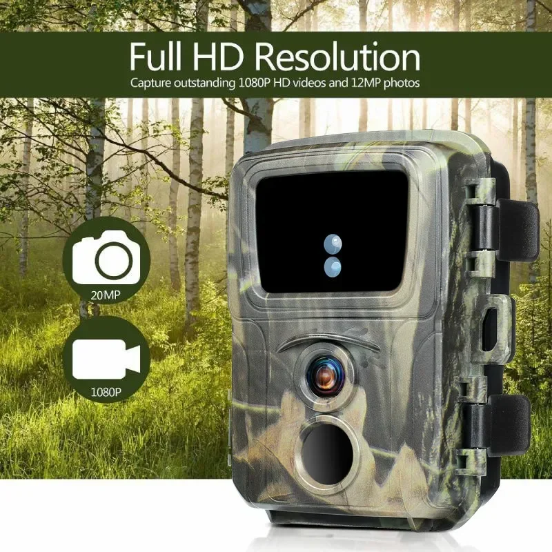 

Mini600 Trail Hunting Camera Wildlife Hunter Cameras 20MP 1080P Animal Camera Photo Trap Outdoor Surveillance Tracking