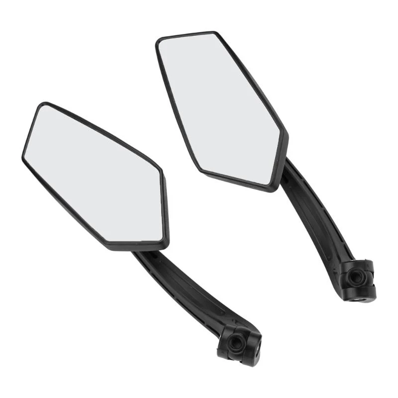 

652F 1Pair Rearview Side Mirrors Scooter Adjustable Rotating Mirrors with Bolt 8mm 10mm Motorbike Modified Accessories