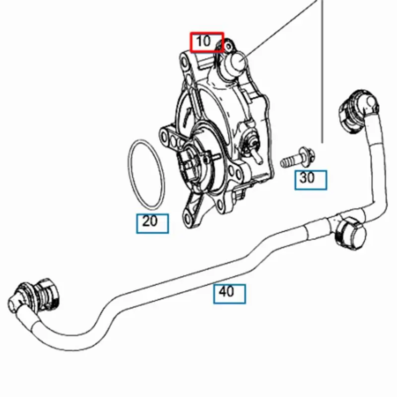 

Brake Booster Pump For CLS W212 S212 X166 W166 C292 W166 W251 W221 S-CLASS SL Brake Vacuum Pump 2762300365