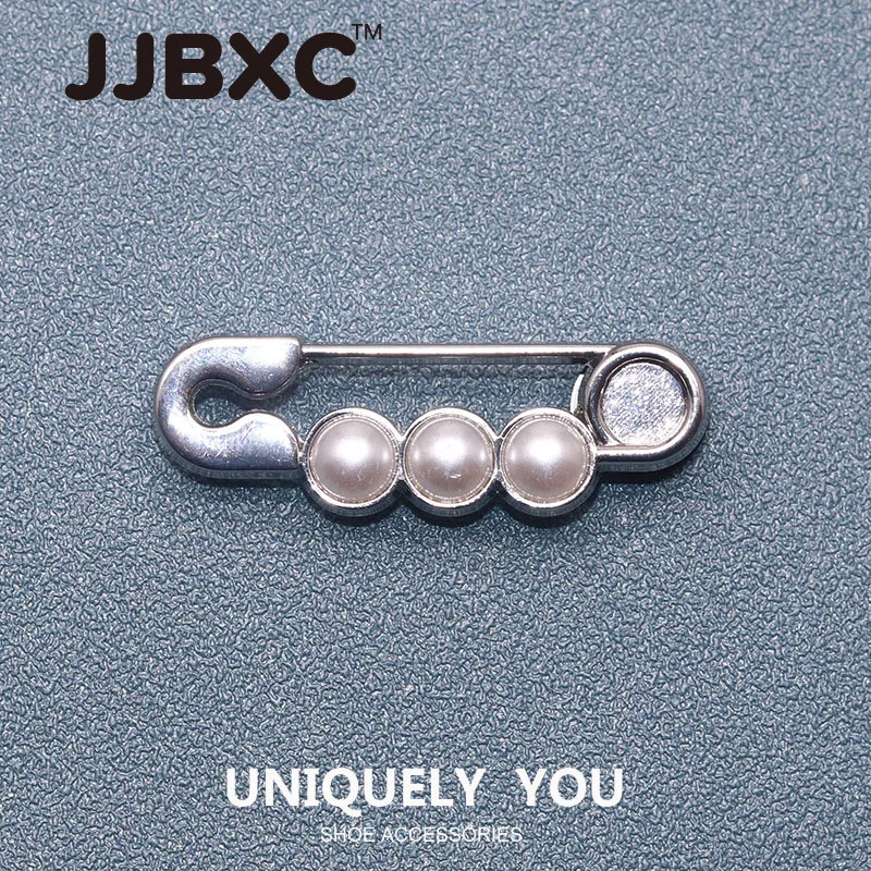 JJBXC CHARM Shoe Buckle Shoe Accessories Metal American Team Shield DIY Fashion Shoes Accessories Suitable for cross Shoes