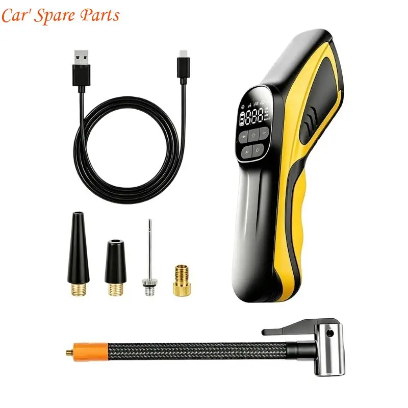 Y4UA Innovative Digital Tire Pressure Inflation Unit With Auto Off And Three Light preferences