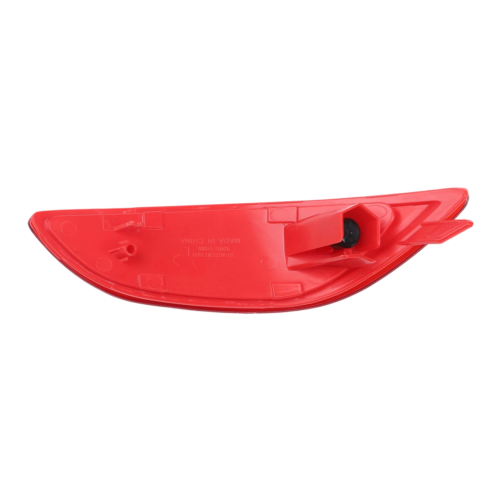 Left Driver Side Red Rear Bumper Reflector Lamps Reflective Strip For Accent Sedan 12-17 924051R000 Rear Bumper Reflector Lens