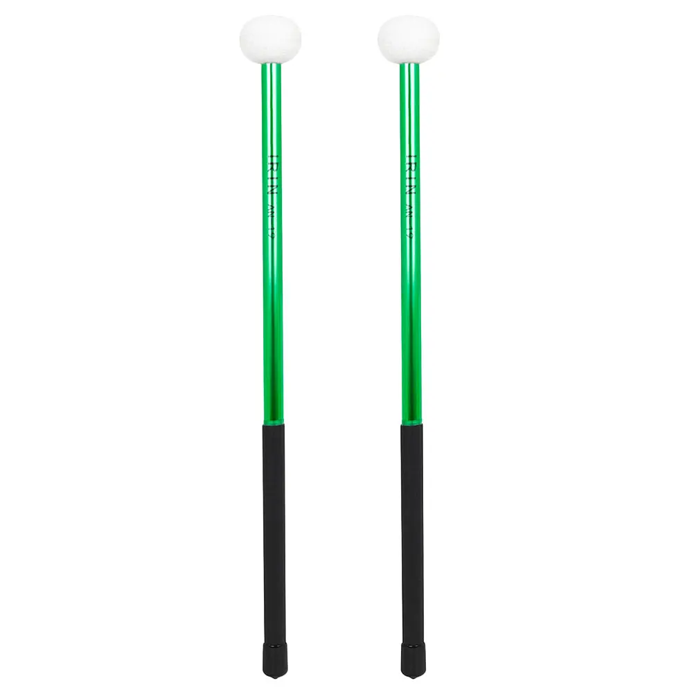 

Aluminum Alloy Drumsticks Durable Percussion Timpani Hammer Musical Instrument Felt Mallet Practice Kids Beginners