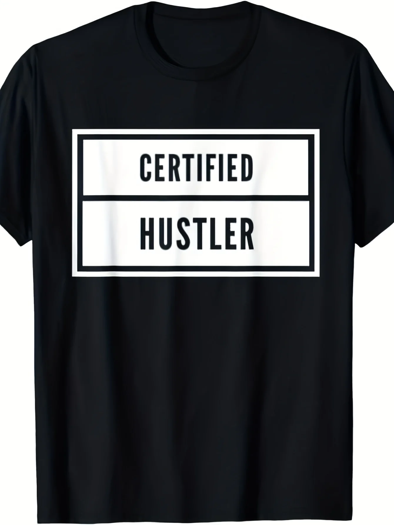 Men'S Black T-Shirt, Stylish And Playful, Featuring a Round Neckline And Short Sleeves for Summer Wear, Appropriate for Any Season, Machine Washable, Available in Size S, Made from Heavyweight 200G Fabric, Ideal for Parties, Dates