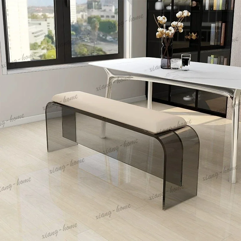 LJY Vanity Bauhaus Floor Chair White Makeup Pouffe Design Foot Stool Portable Leg Rest Mueble Recibidor De Entrada Furniture Roo