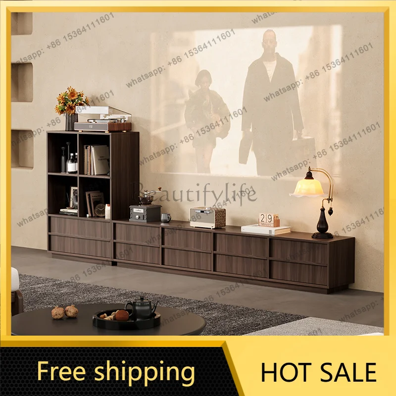zj.Modern Minimalist Tv Stand With Drawers Organizer Premium Design Tv Stand Storage Living Room Tv Schrank Wohnzimmer Furniture