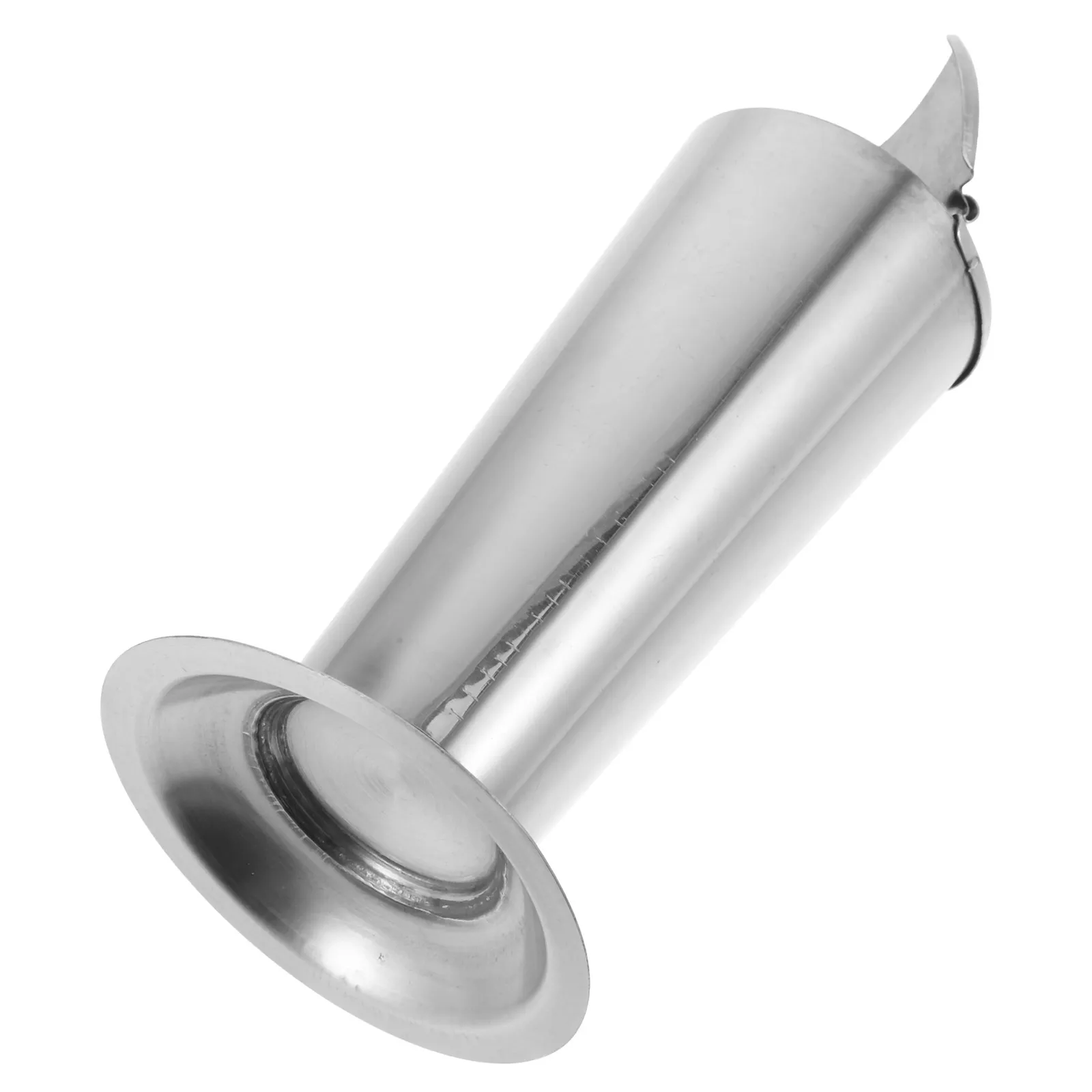 Stainless Steel Tweezers Holder Jar – Conical Sterilizer Storage Tube for Salon, Tattoo & Beauty Studio