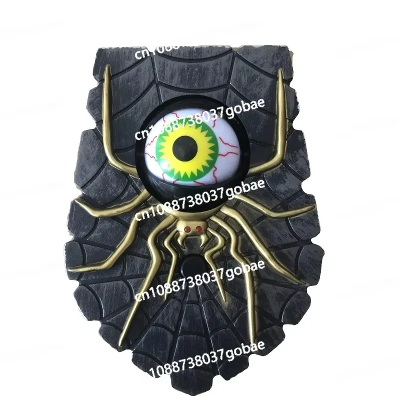 

A Halloween One-eyed Doorbell, Amazon's Popular Spider Doorbell, Scary Luminous Sound Decoration Toy