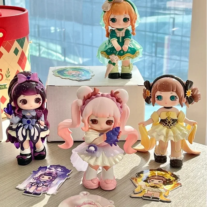 

Brilliant Stone Carving Series Blind Box Handmade Stone Beautiful Ornament Toys Anime Figures Doll Birthday Gift For Girls