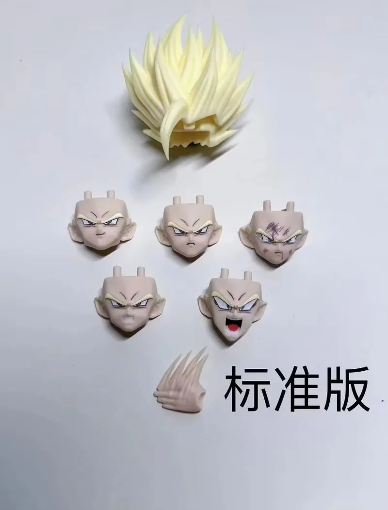 Hm&Air Dragon Ball Super Son Gohan Action Figure Head Sculpt Ssj2 Accessories Shf Anime Figurine Collectible Toys Gifts