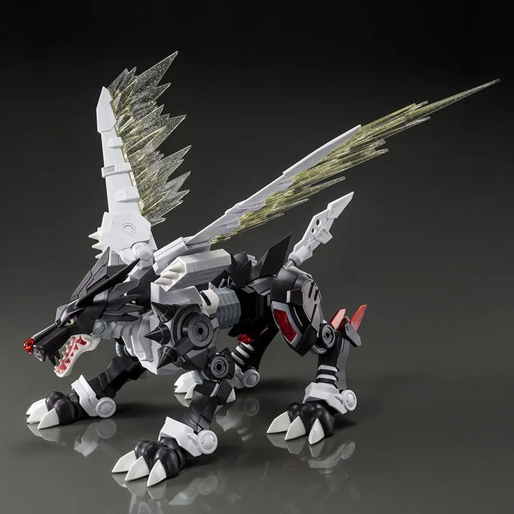 BANDAI Digimon Adventure Assembly Model FRS Black Metal Garurumon  Model Kit Figure-rise Standard Active Joint Figures Original