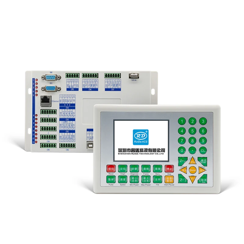 Ruida Laser Cutting Engraving Control System for CO2 Laser Machines-Models RD6332M/RDC6442S/RD6445G 1 Year Warranty