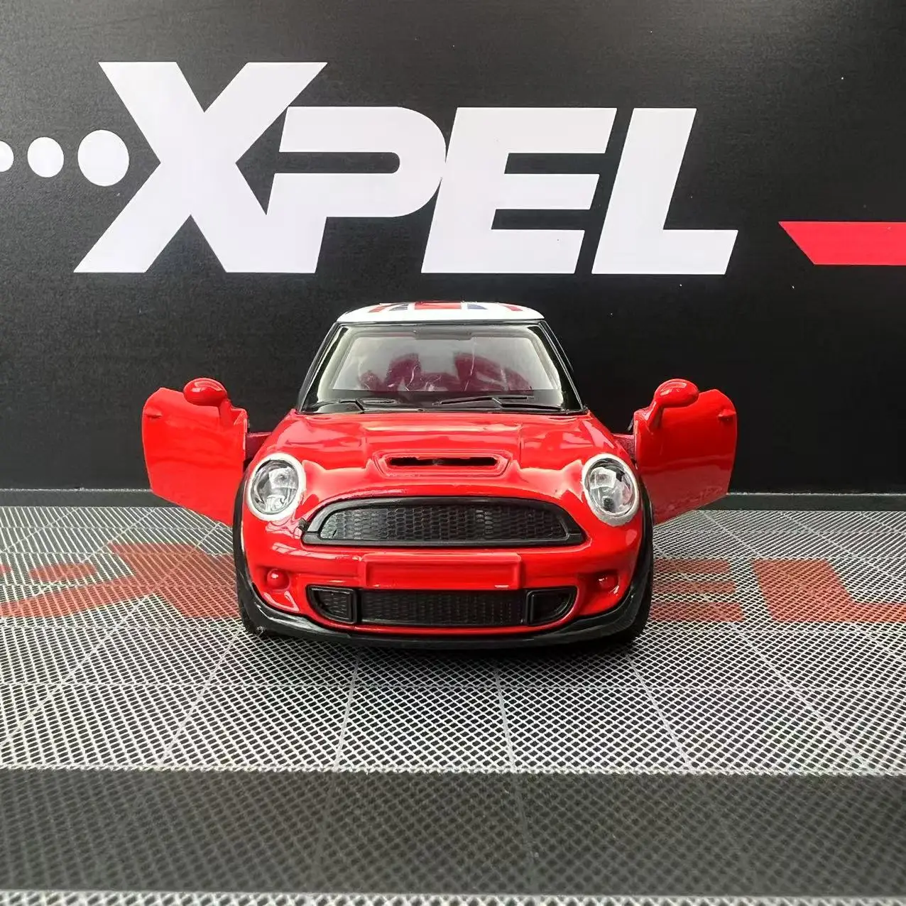 Coche clásico BMW Mini Cooper 1:36, modelo de aleación de Metal fundido a presión de alta simulación, colección extraíble, juguetes para niños, regalos G24