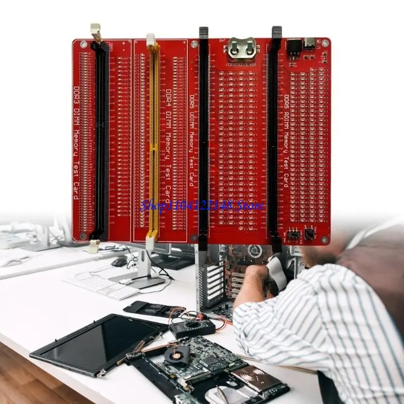 P9FA Universal Computer Rams Diagnose -Tool -Test DDR3 DDR4 DDR5 UDIMM RDIMM -Speichermodul