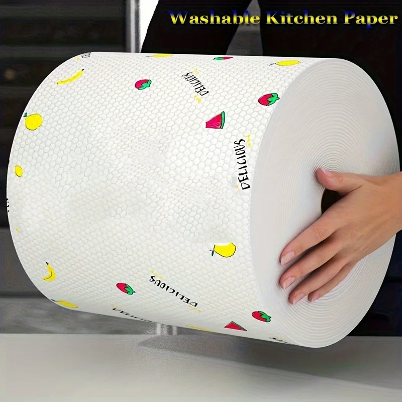 

130/165 шт. многоразовые кухонные одноразовые тряпки нетканые чистящие салфетки для мытья посуды тканевые полотенца антипригарные мочалки