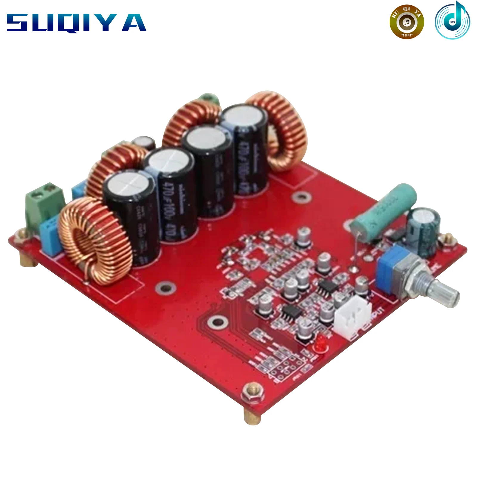 TAS5630 class-D amplifier board (300W +300 W),Using original TAS5630, OPA1632DR